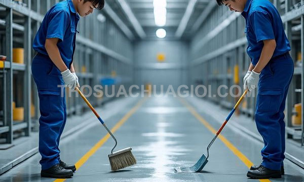 Thi công sơn Epoxy phường Tam Bình