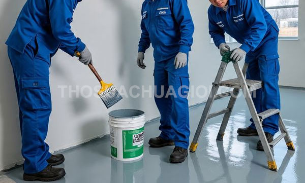 Thi công sơn Epoxy phường Tân Hòa