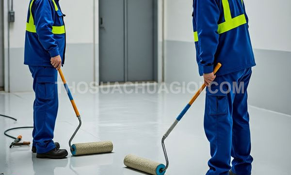 Thi công sơn Epoxy tại Tân Phú chất lượng 30 phút có