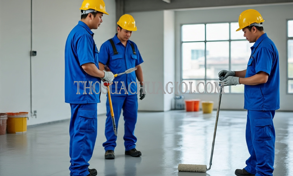 thi công sơn epoxy phường tân quy