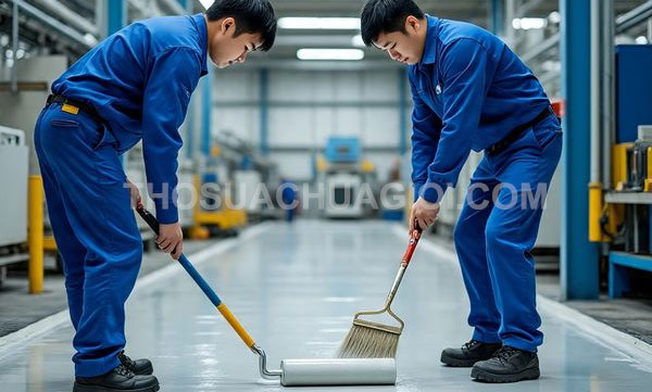 Thi công sơn Epoxy phường Tân Sơn