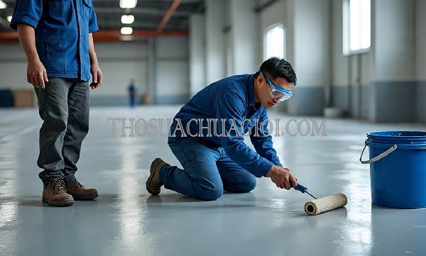 Thi công sơn Epoxy phường Tân Thành giá rẻ 20 phút có thợ