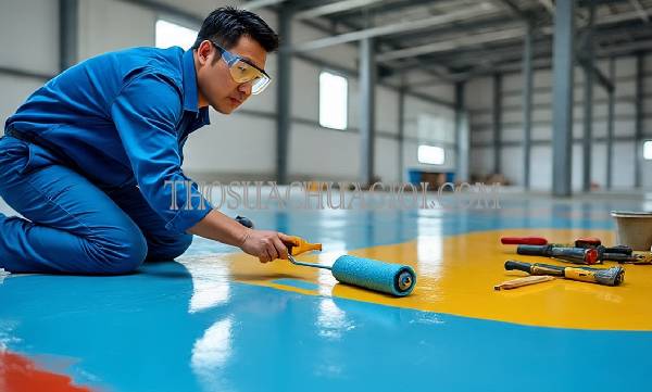Thi công sơn Epoxy phường Tân Triều gọi 30 phút có mặt