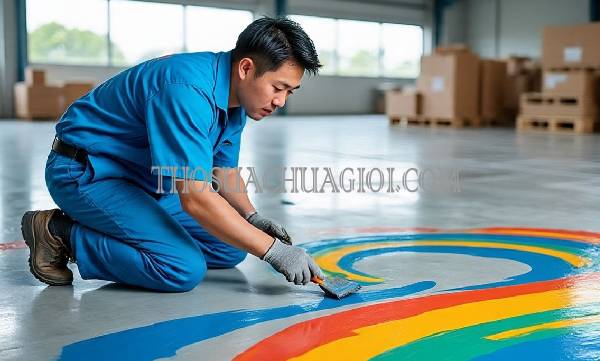 thi công sơn epoxy phường tân triều