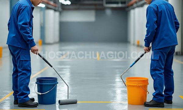 thi công sơn Epoxy phường Tăng Nhơn Phú
