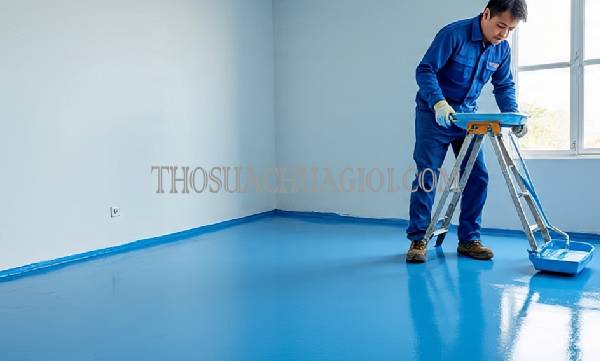 Thi công sơn Epoxy phường Thạnh Mỹ Lợi cũ giá rẻ 20 phút có mặt