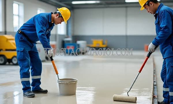 Thi công sơn Epoxy phường Thạnh Xuân liên hệ 10 phút có