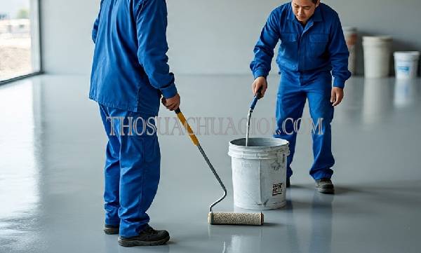 Thi công sơn Epoxy phường Thới An giá rẻ 20 phút có mặt