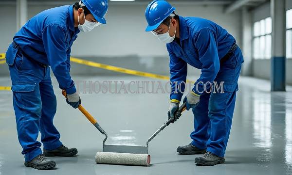 thi công sơn epoxy phường thới an