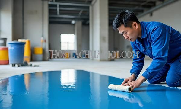 thi công sơn epoxy phường trảng dài