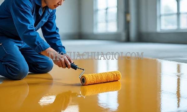 Thi công sơn Epoxy phường Trường Thạnh liên hệ 10 phút có