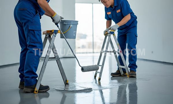 thi công sơn Epoxy phường Xuân Hòa
