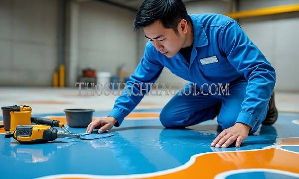 thi công sơn epoxy tại rạch giá uy tín