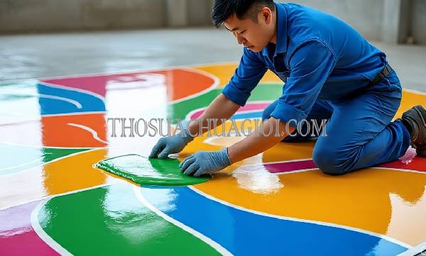 Thi công sơn Epoxy tại Bảo Lộc giá rẻ 20 phút có mặt