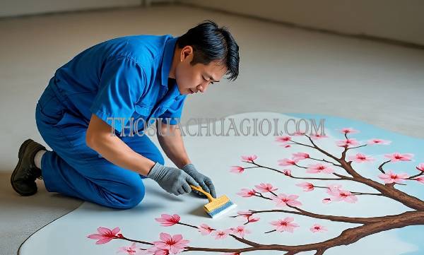 thi công sơn epoxy tại cao lãnh