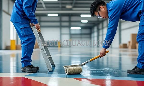 thi công sơn epoxy tại phan rang uy tín