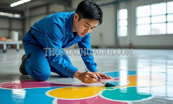 Thi công sơn Epoxy tại Điện Bàn uy tín 15 phút đến nơi