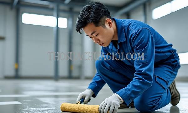 thi công sơn epoxy tại đông hà uy tín
