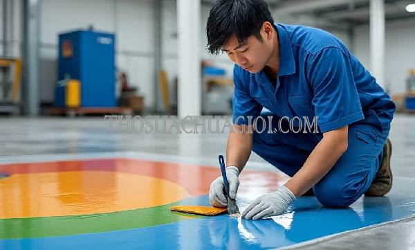 thi công sơn epoxy tại đồng hới uy tín