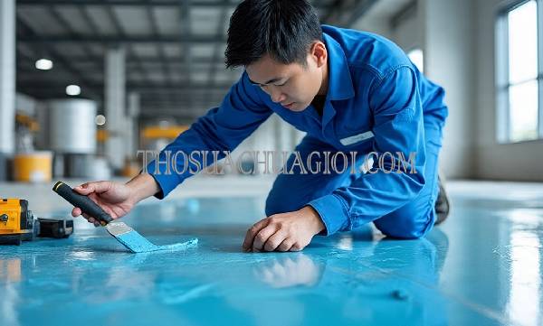 Thi công sơn Epoxy tại Đồng Hới liên hệ 10 phút có thợ
