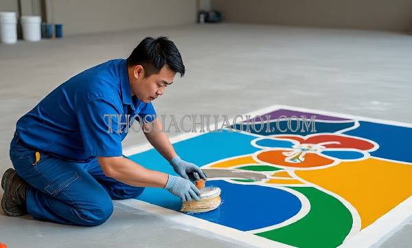 thi công sơn epoxy tại gia nghĩa