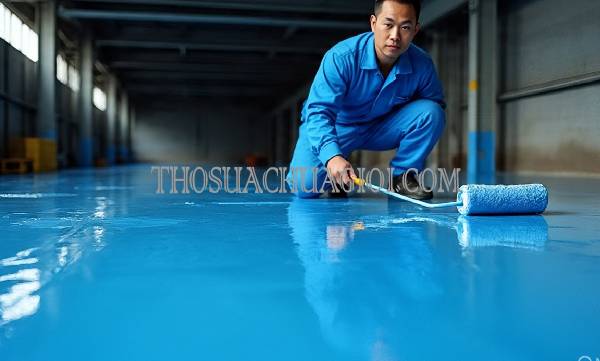 thi công sơn epoxy tại gò công uy tín