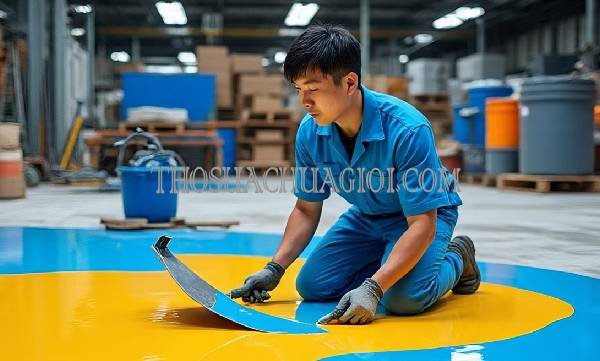 thi công sơn epoxy tại hội an giá rẻ