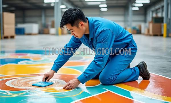 Thi công sơn Epoxy tại Long Khánh giá rẻ 20 phút có mặt