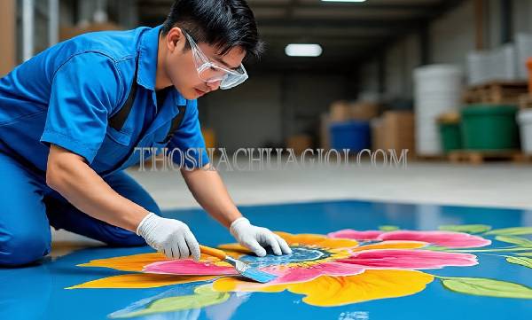 thi công sơn epoxy tại long khánh uy tín