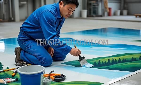 thi công sơn epoxy tại nha trang