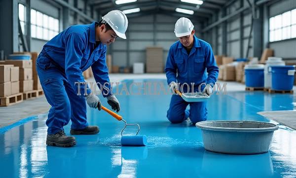 thi công sơn epoxy tại phan rang