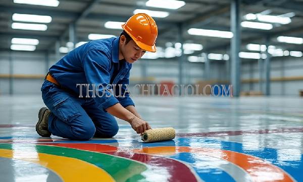 Thi công sơn Epoxy tại Phan Thiết liên hệ 10 phút có
