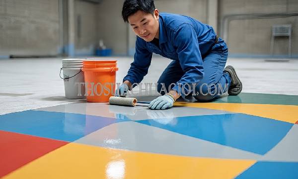 Thi công sơn Epoxy tại Phú Quốc uy tín 15 phút đến nơi