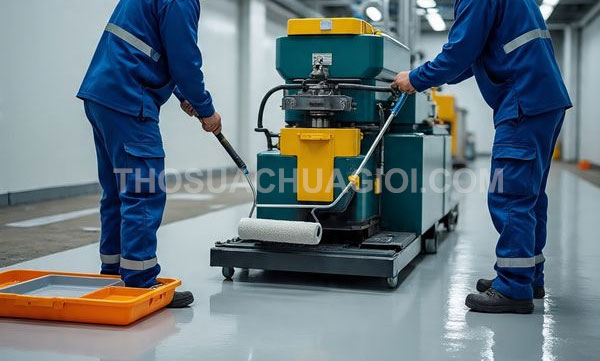 thi công sơn Epoxy tại Phường Bến Cát