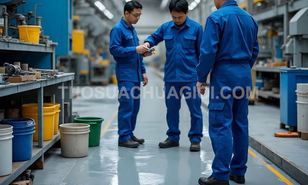 Thi công sơn Epoxy tại phường Bến Thành