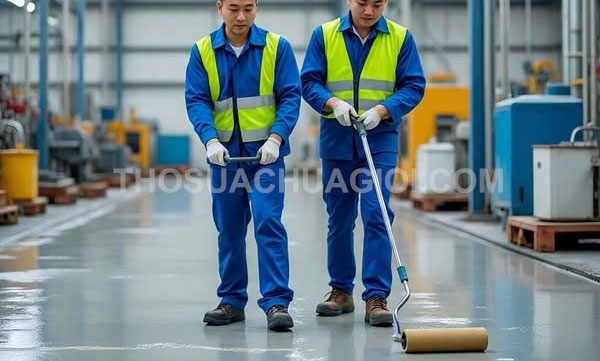 thi công sơn Epoxy tại Phường Hòa Lợi