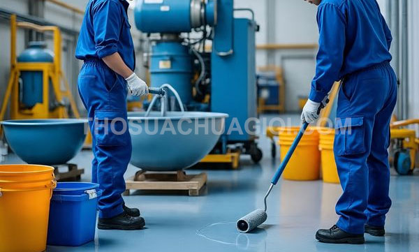 thi công sơn Epoxy tại phường Khánh Hội