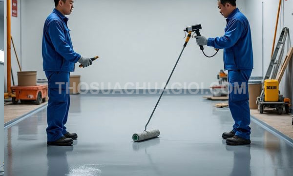 thi công sơn Epoxy tại phường Nhiêu Lộc