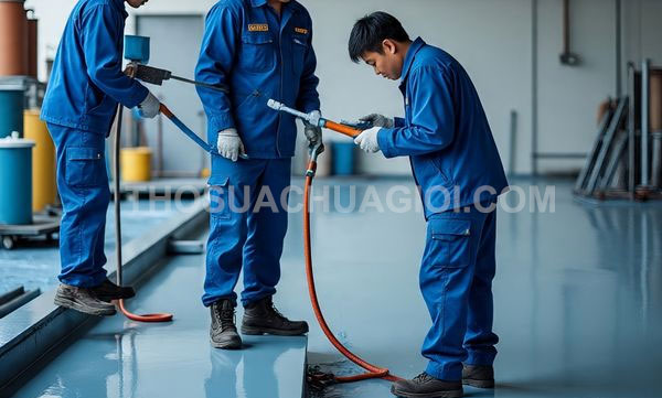 thi công sơn Epoxy tại phường Phú Thọ Hòa