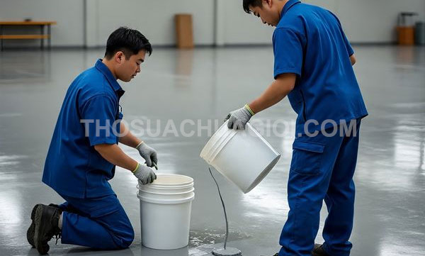 Thi công sơn Epoxy tại phường Phú Thọ