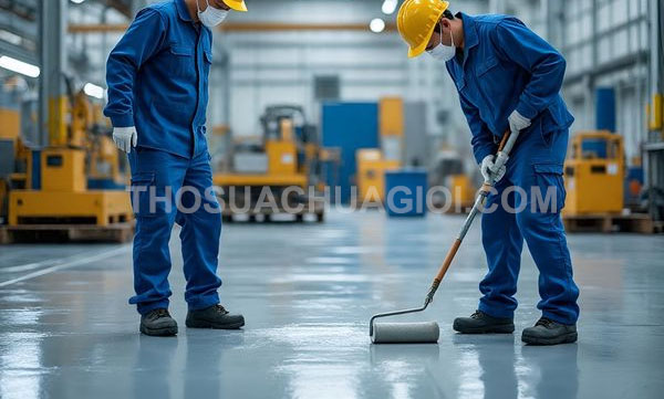 Thi công sơn Epoxy tại Phường Tân Hiệp