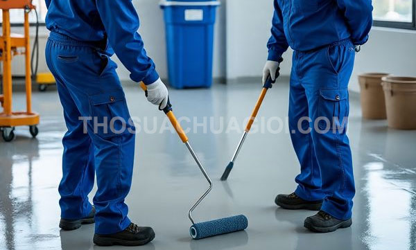 thi công sơn Epoxy tại phường Tân Hưng
