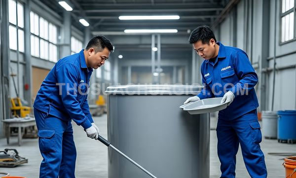 thi công sơn Epoxy tại phường Tân Thuận
