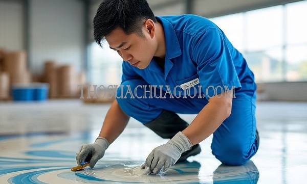 thi công sơn epoxy tại tam kỳ giá rẻ