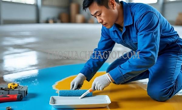 thi công sơn epoxy tại tam kỳ uy tín