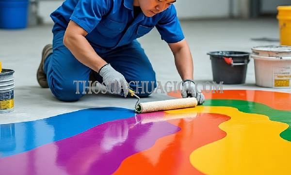 thi công sơn epoxy tại trà vinh giá rẻ