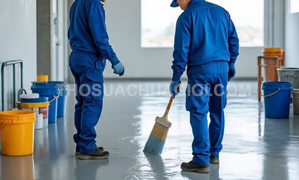 thi công sơn Epoxy tại xã An Nhơn Tây