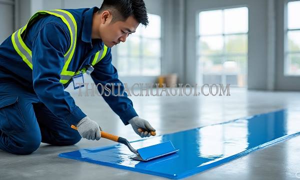 Thi công sơn Epoxy phường Tam Phú cũ liên hệ 10 phút có
