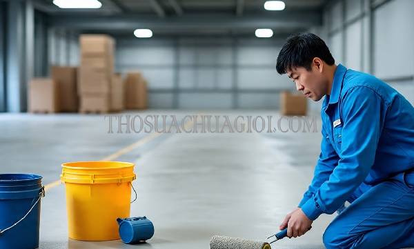 thi công sơn epoxy xã an phú tây uy tín