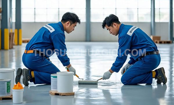 Thi công sơn Epoxy xã Bình Hưng mới chất lượng 30 phút có